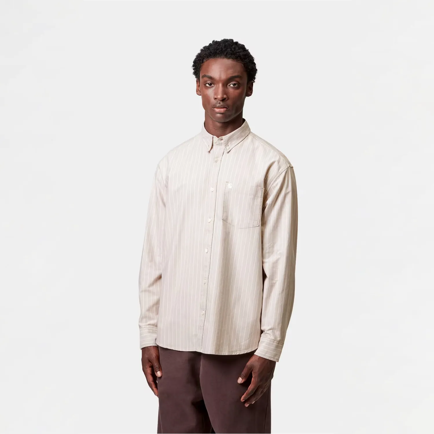 L/S Cassel Shirt - Peanut/White sold by Stomping Ground product image thumbnail 3