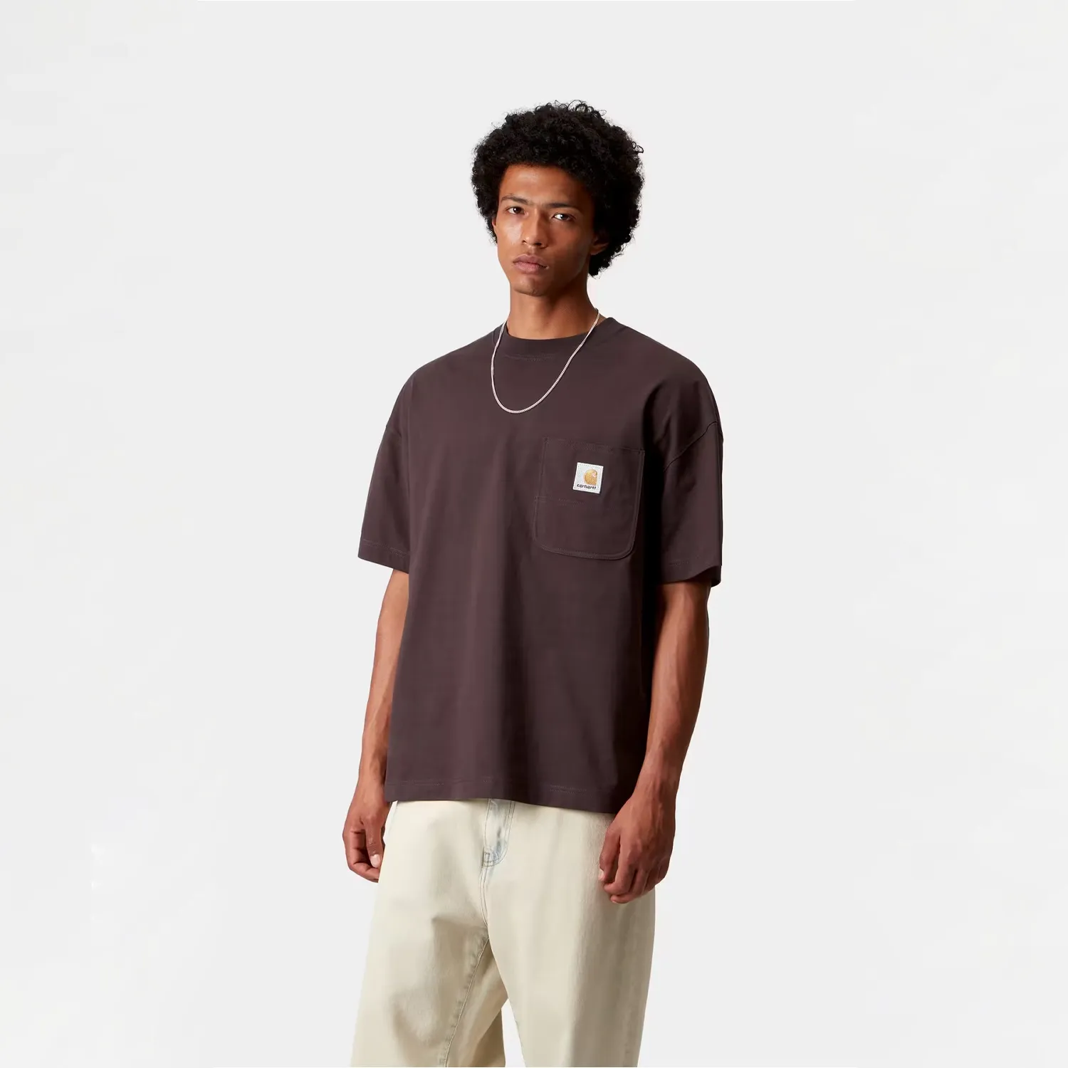 S/S Work Pocket T-Shirt - Palisander sold by Stomping Ground product image thumbnail 3