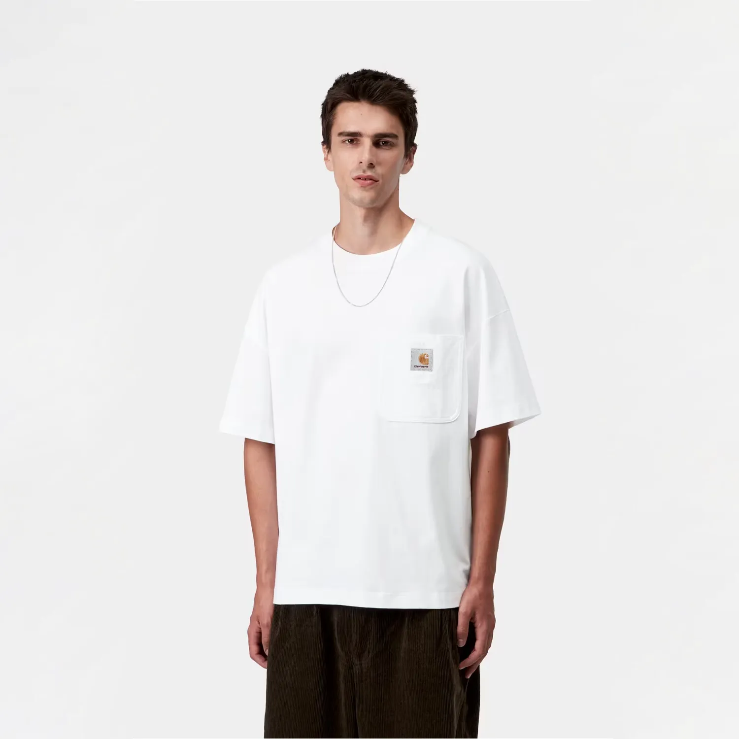 S/S Work Pocket T-Shirt - White sold by Stomping Ground product image thumbnail 2
