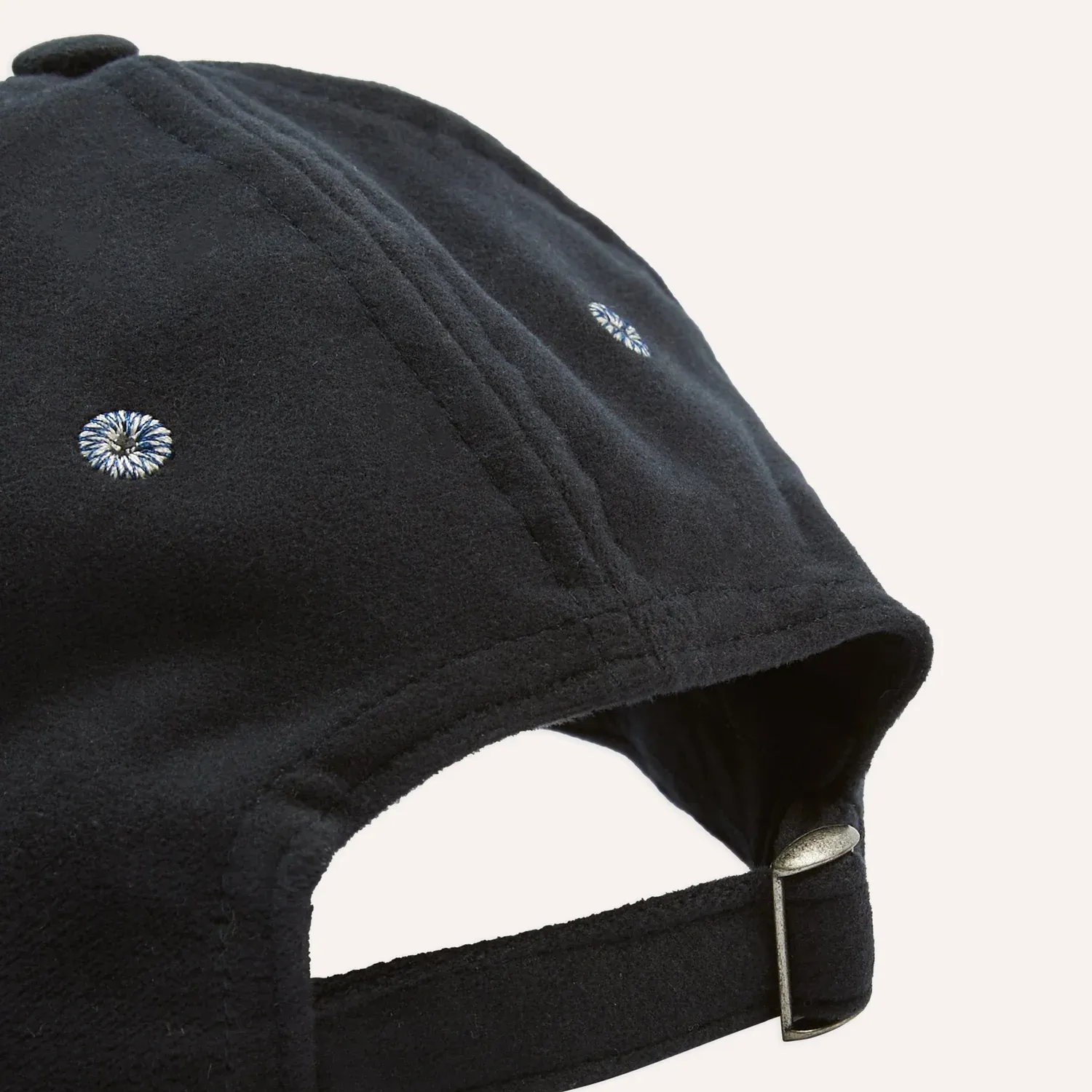 Horse Applique Moleskin Baseball Cap - Navy sold by Stomping Ground product image thumbnail 2