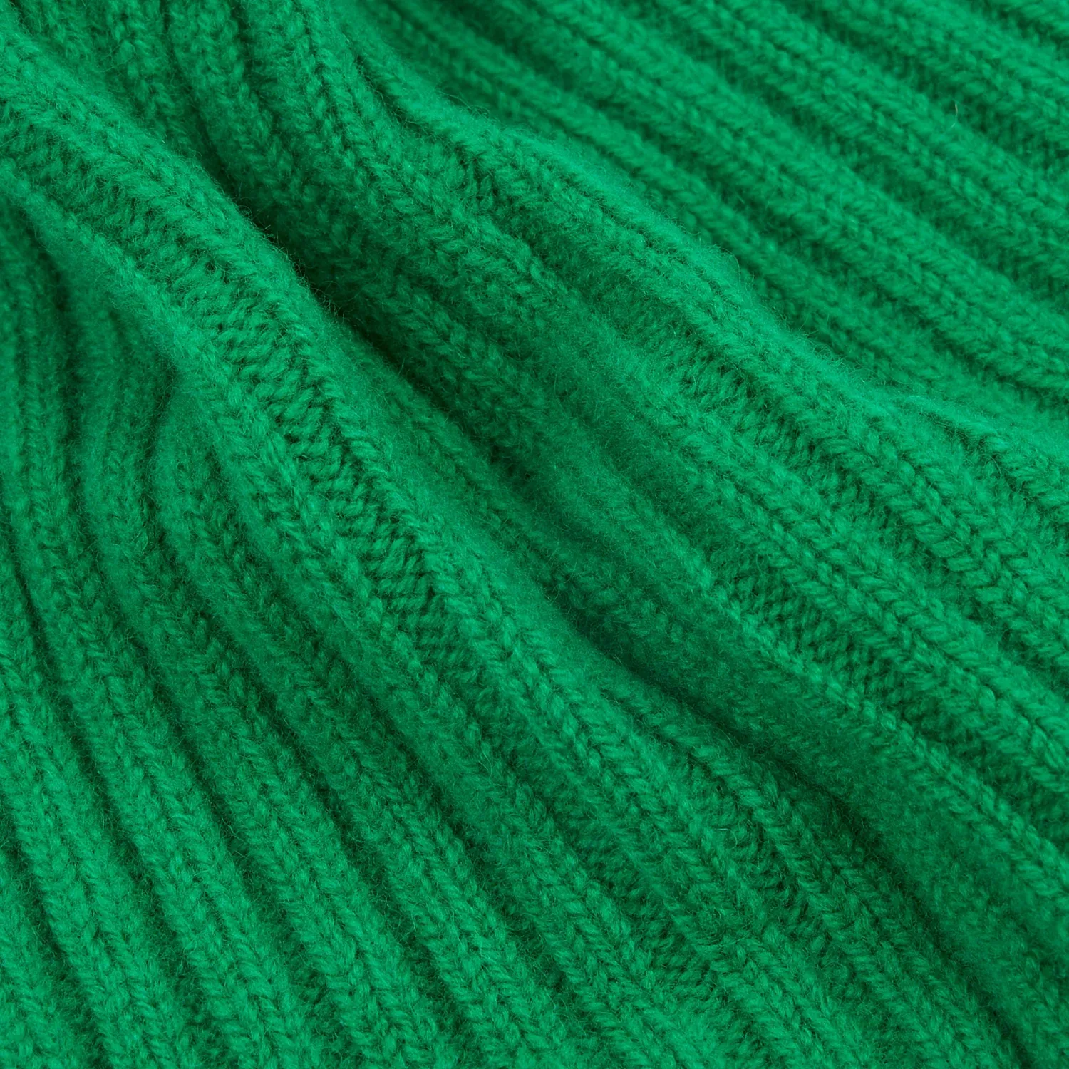 Lambswool Ribbed Knit Beanie - Billiard Green sold by Stomping Ground product image thumbnail 2