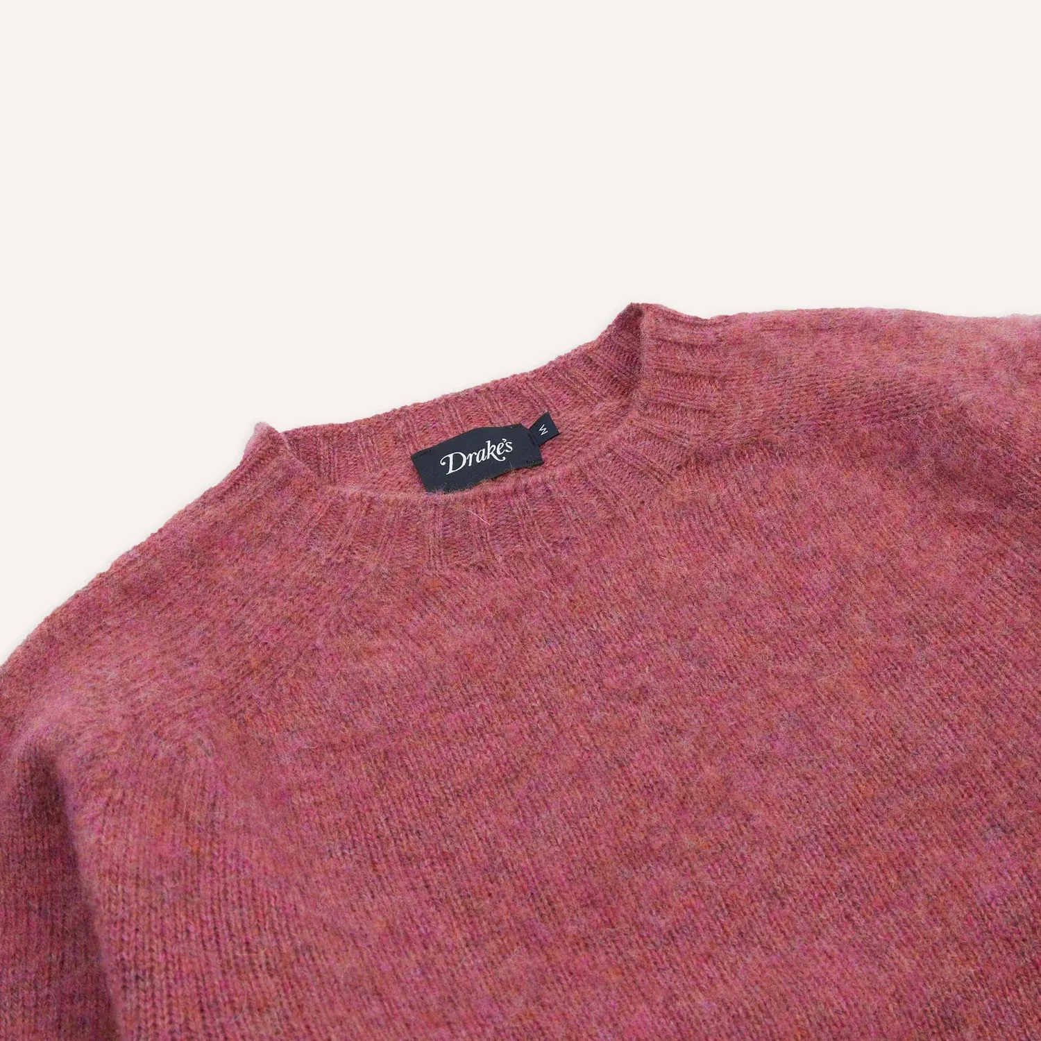 Brushed Shetland Crew - Zinnia Pink sold by Stomping Ground product image thumbnail 2