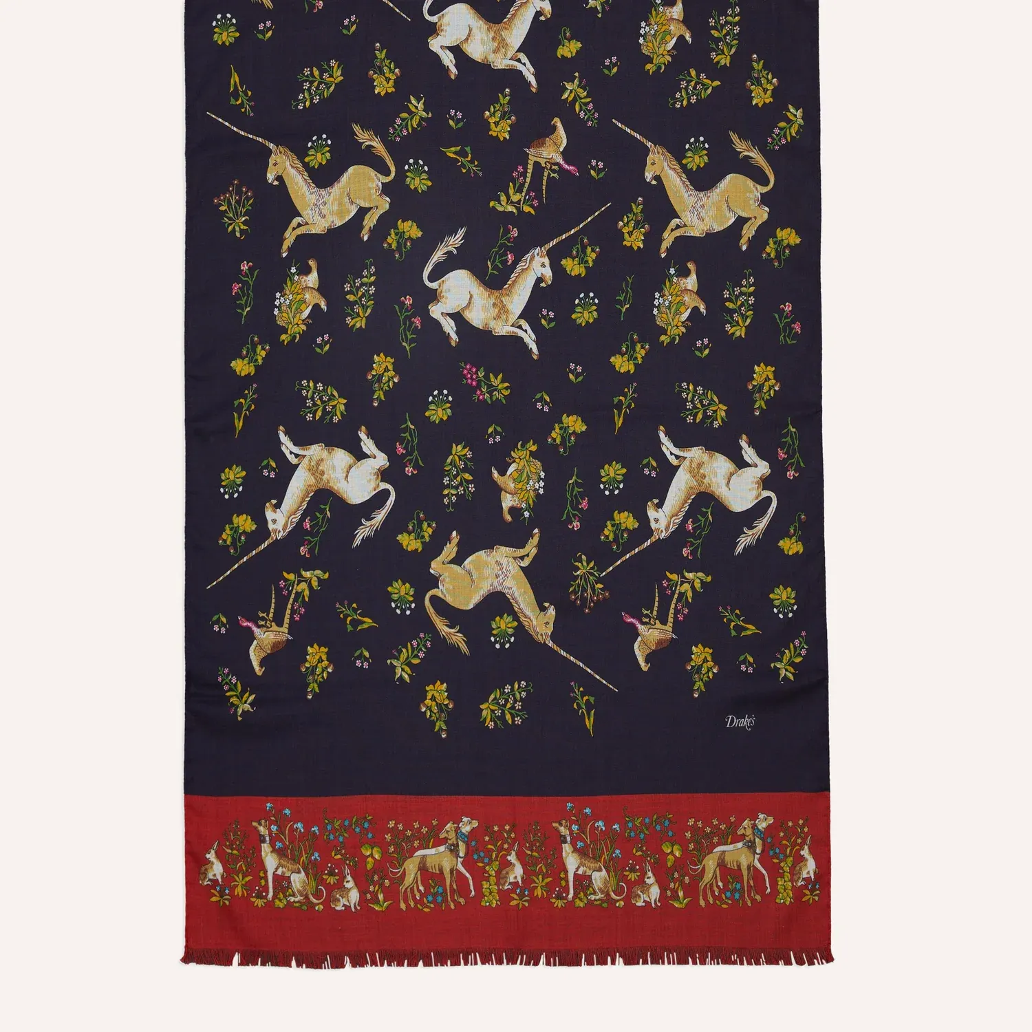 Unicorn Tubular Scarf - Navy sold by Stomping Ground product image thumbnail 2