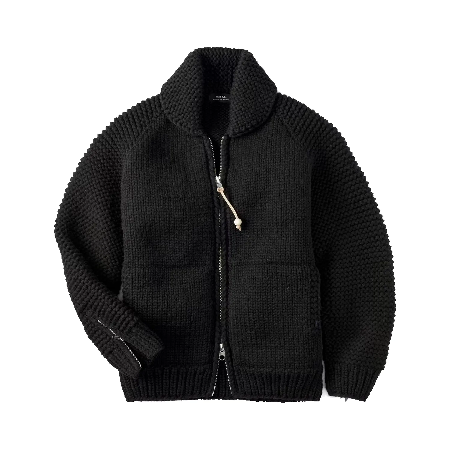 Moto Sweater - Black sold by Stomping Ground