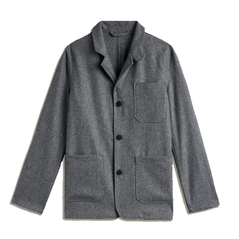 Working Blazer Wool - Grey sold by Stomping Ground