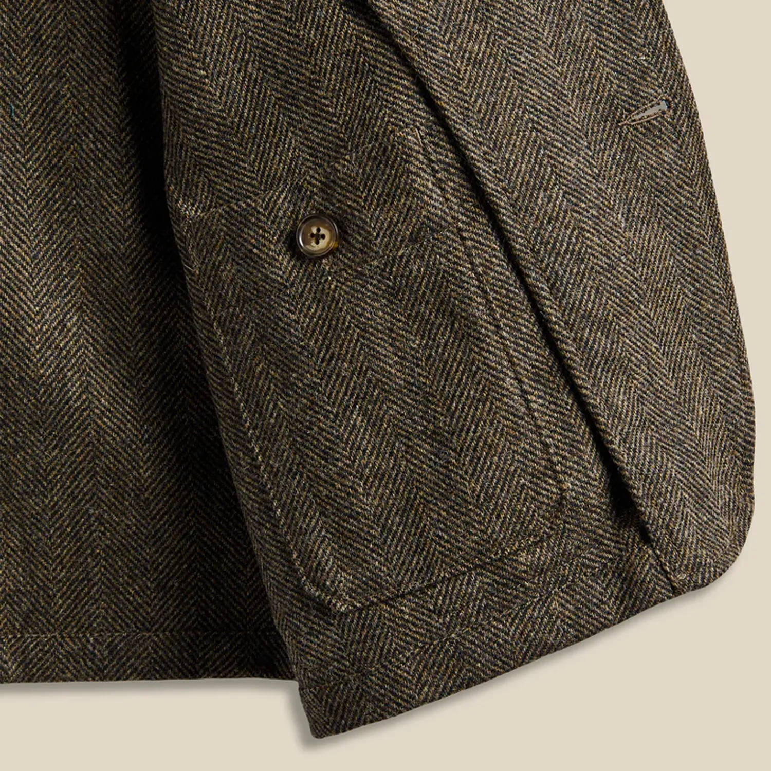 Labura Herringbone Wool - Brown sold by Stomping Ground product image thumbnail 3