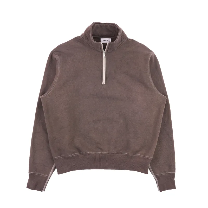 Quarter Zip - Espresso Brown sold by Stomping Ground