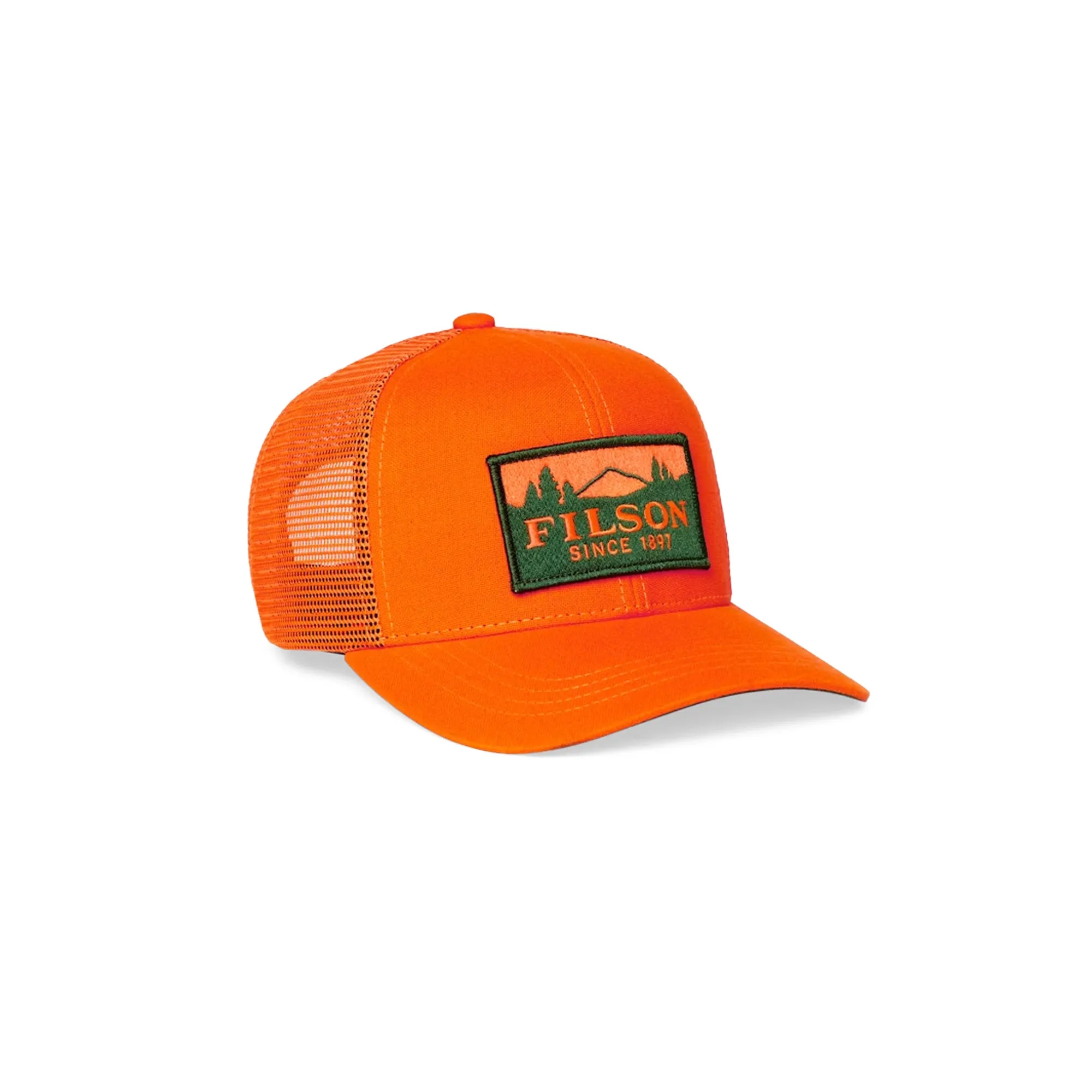 Logger Mesh Cap - Blaze Orange sold by Stomping Ground