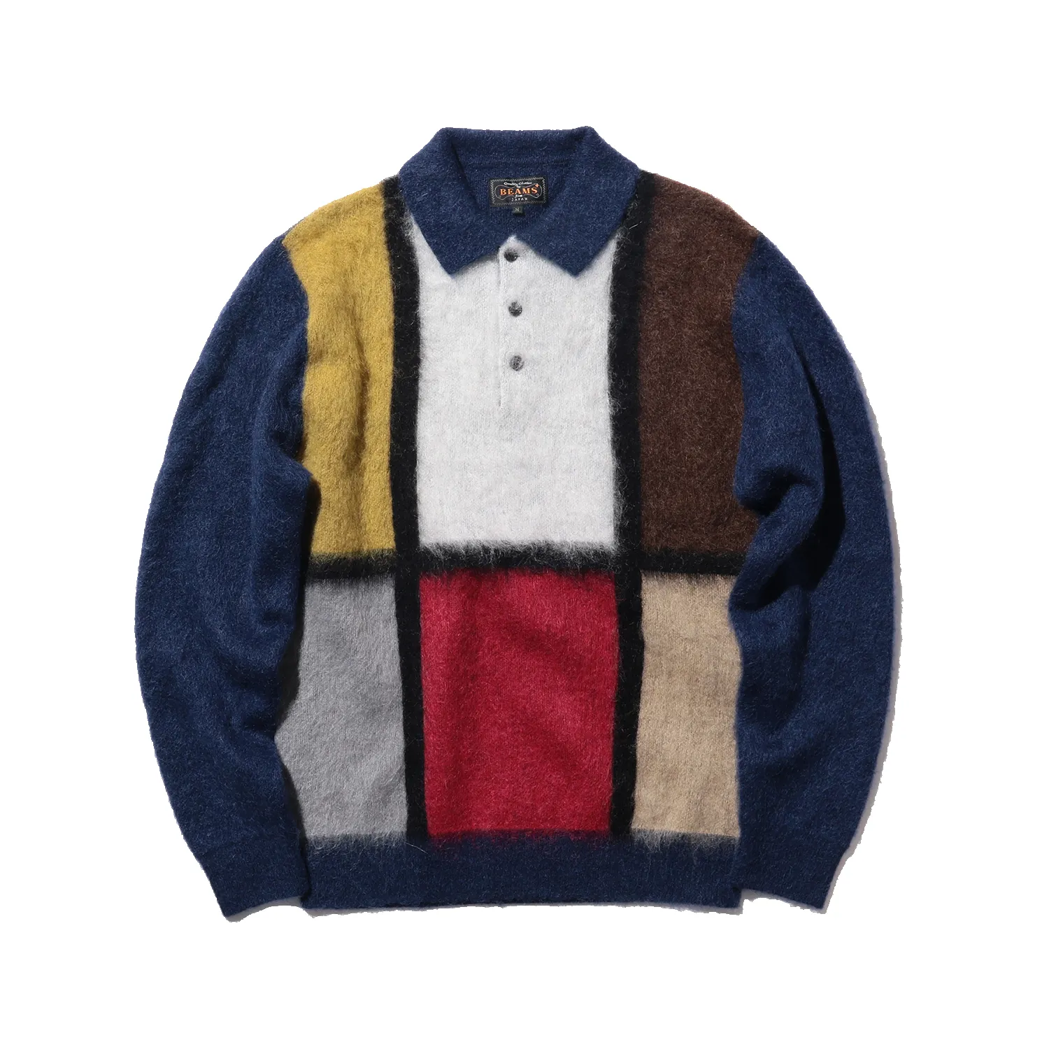 Knit Polo Shaggy 9G - Blue sold by Stomping Ground