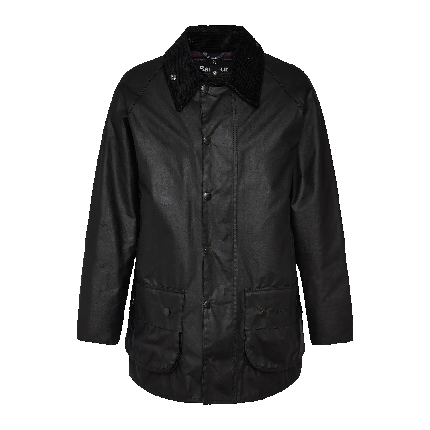 Beaufort Waxed Jacket - Black sold by Stomping Ground