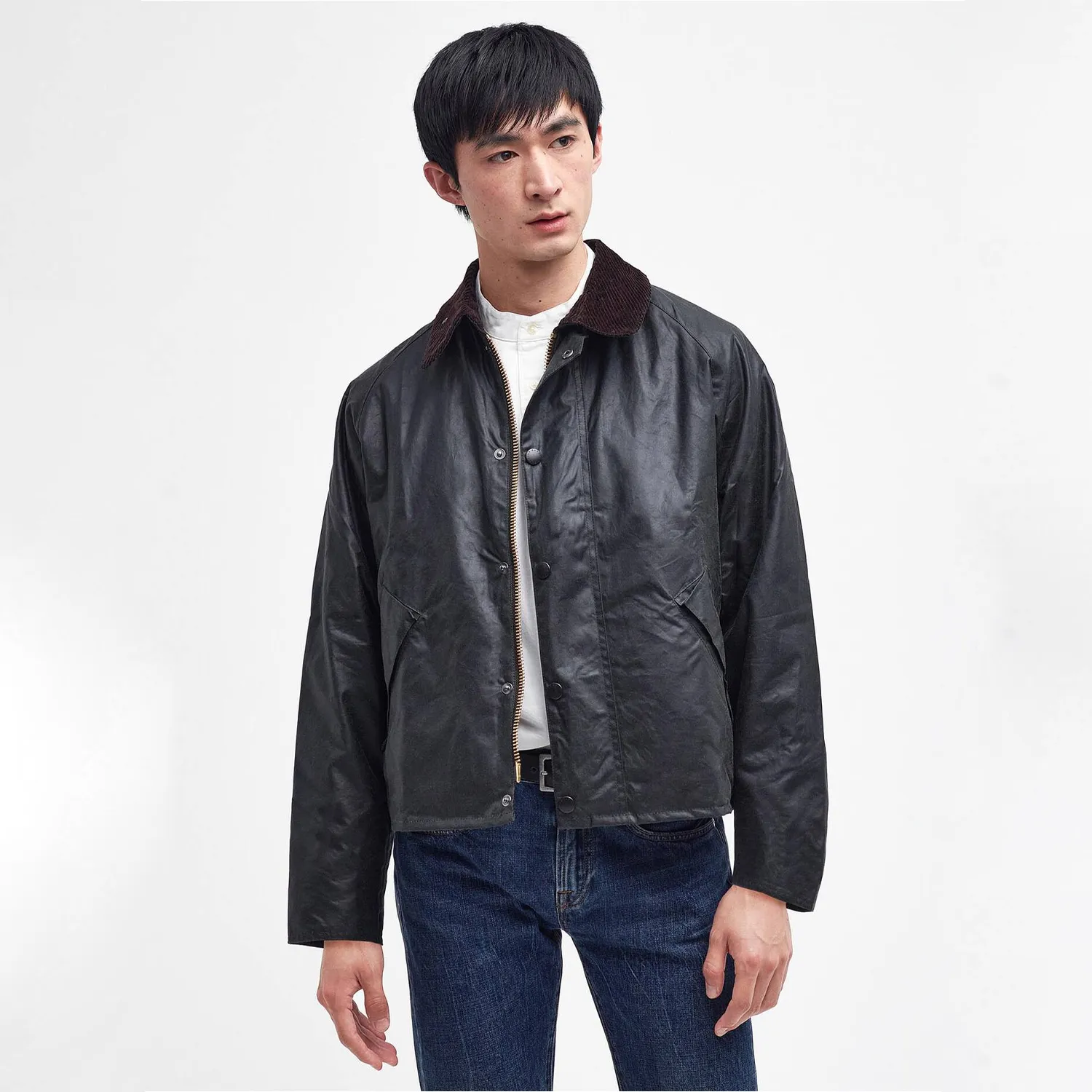 Transport Waxed Jacket - Sage sold by Stomping Ground product image thumbnail 2