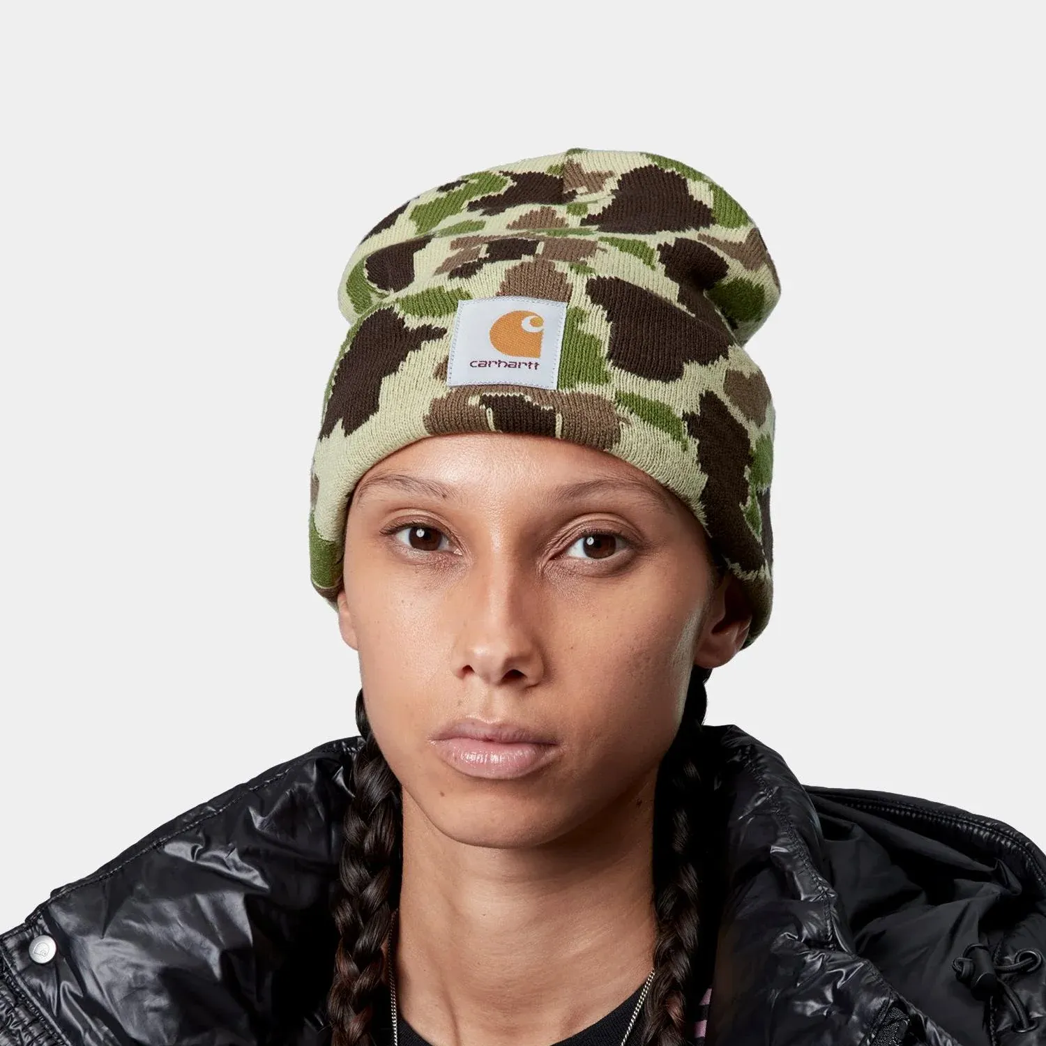 Camo Duck Beanie - Camo Duck Jacquard sold by Stomping Ground product image thumbnail 2