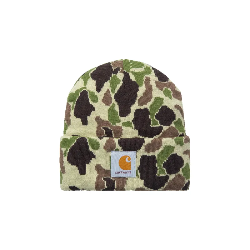 Camo Duck Beanie - Camo Duck Jacquard sold by Stomping Ground