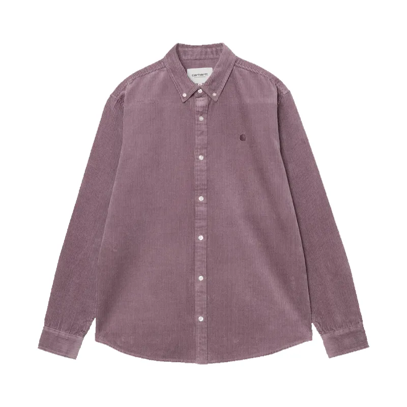 L/S Madison Cord Shirt - Phlox/Phlox sold by Stomping Ground