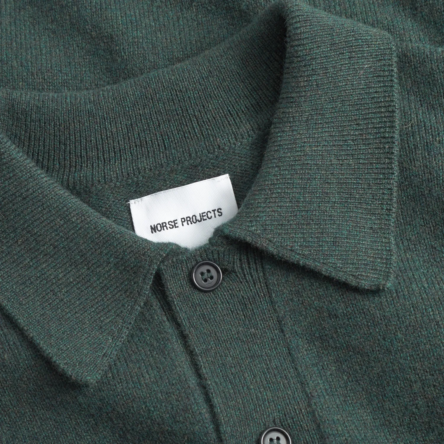 Standard Merino Lambswool Polo - Forrest sold by Stomping Ground product image thumbnail 2