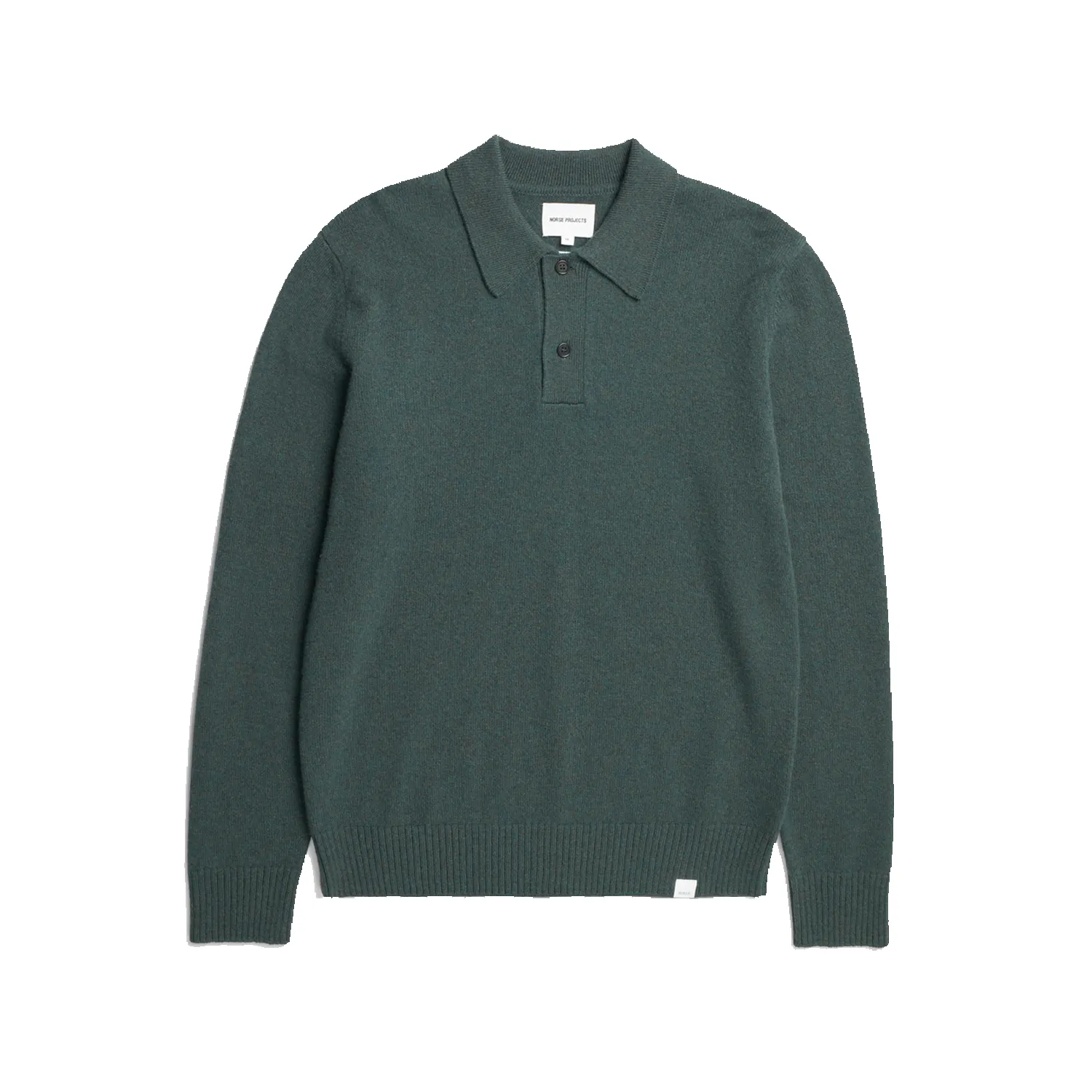 Standard Merino Lambswool Polo - Forrest sold by Stomping Ground