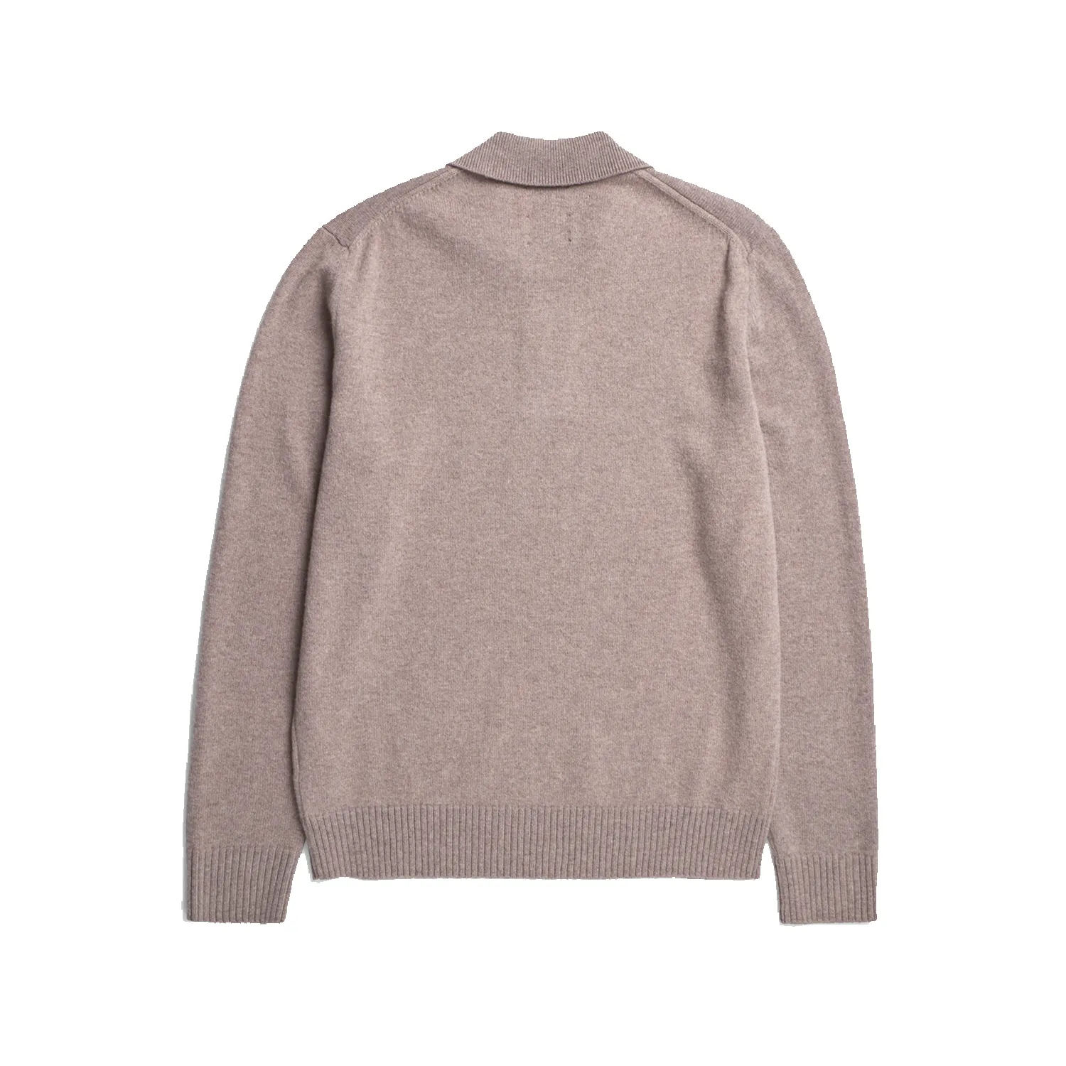 Standard Merino Lambswool Polo - Clay sold by Stomping Ground product image thumbnail 3