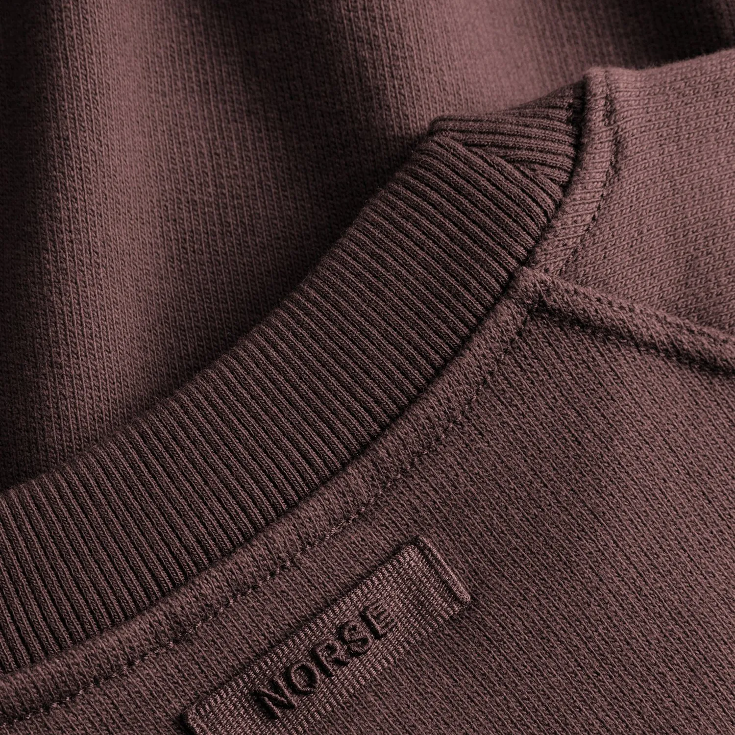 Tyr Relaxed Organic Loopback Raglan Crew - Mahogany sold by Stomping Ground product image thumbnail 3