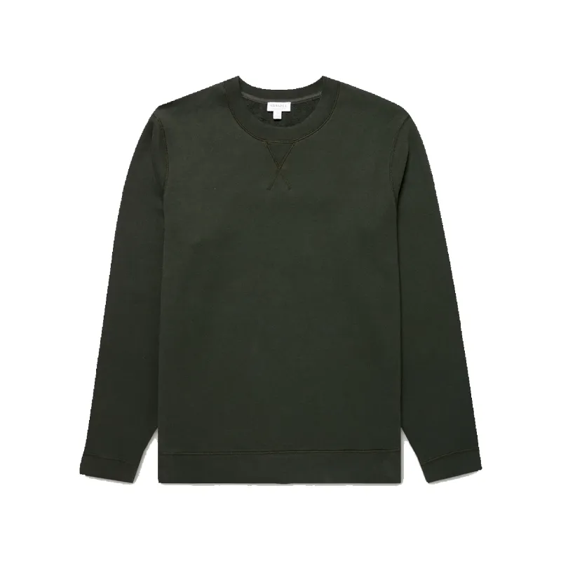 Loopback Sweatshirt - Dark Green sold by Stomping Ground