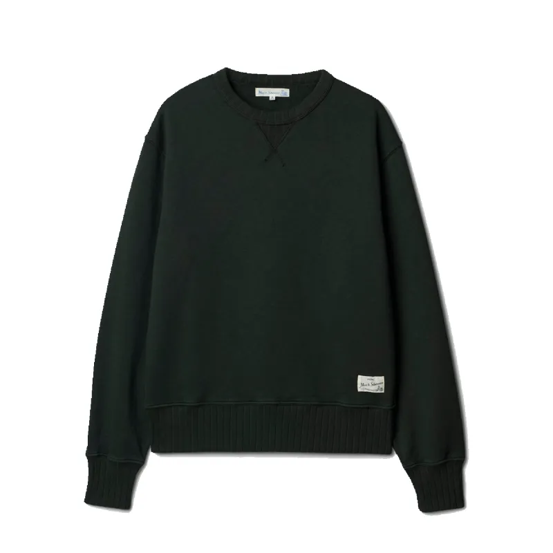 Textured Heavyweight Rugged Fleece Sweatshirt - Forest sold by Stomping Ground