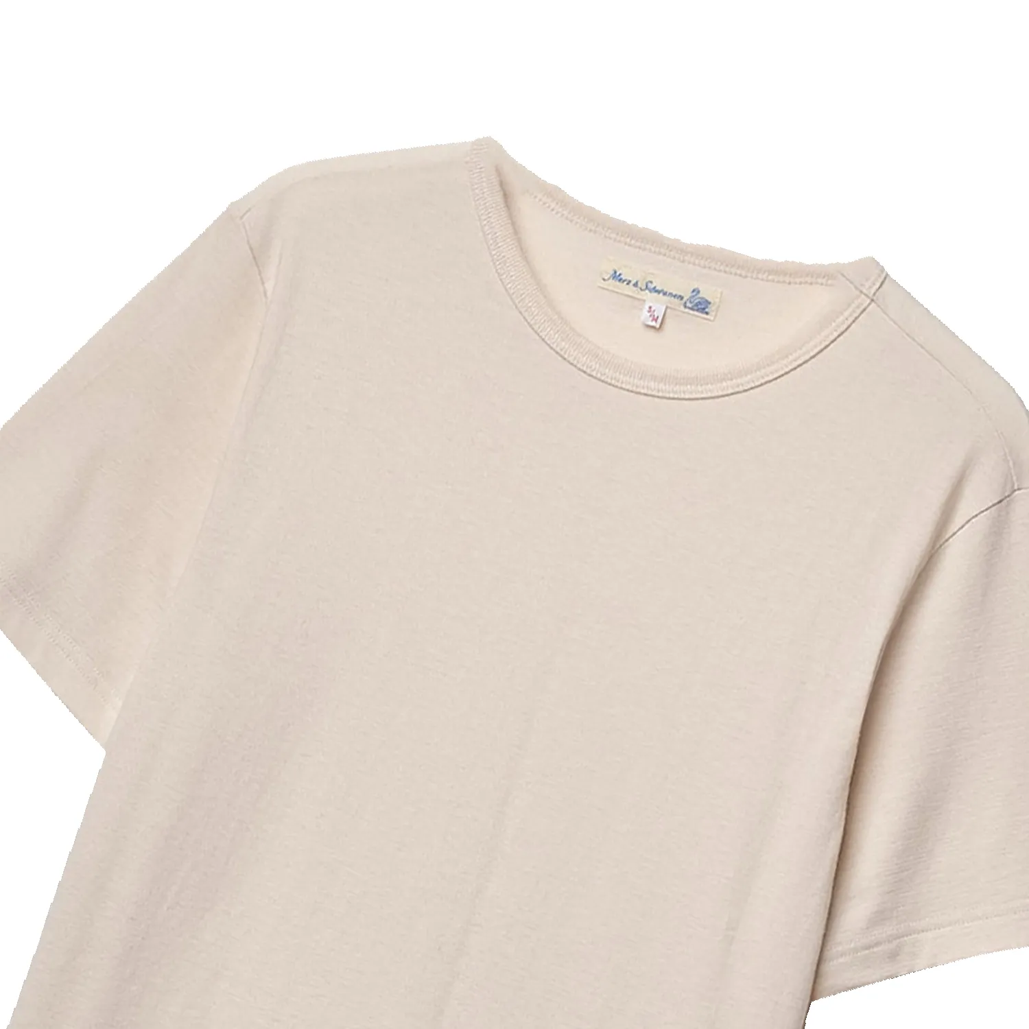 1950s Loopwheeled Lightweight T-Shirt - Nature sold by Stomping Ground product image thumbnail 2