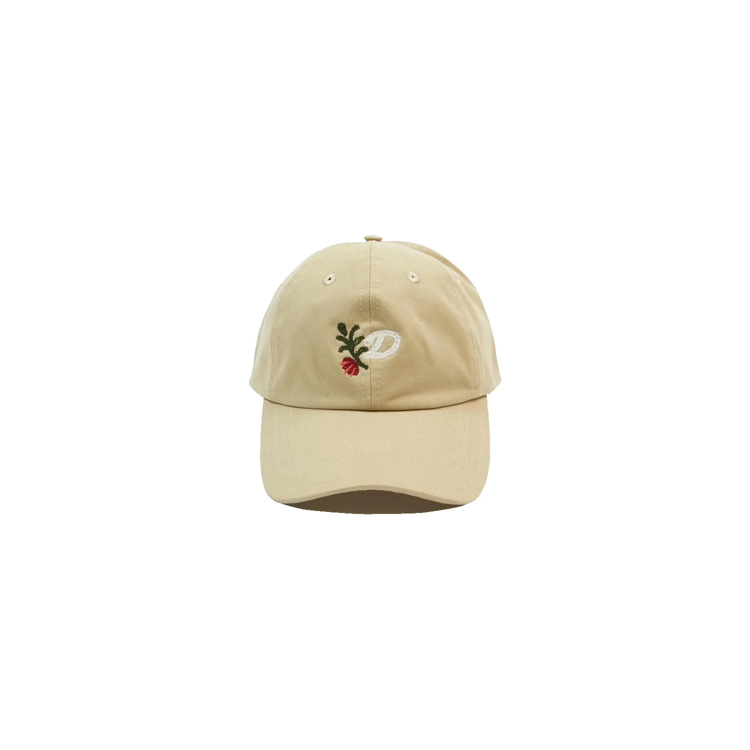 D Flower Baseball Cap - Sand sold by Stomping Ground