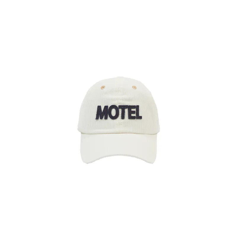 Motel Felt Applique Baseball Cap - Ecru sold by Stomping Ground