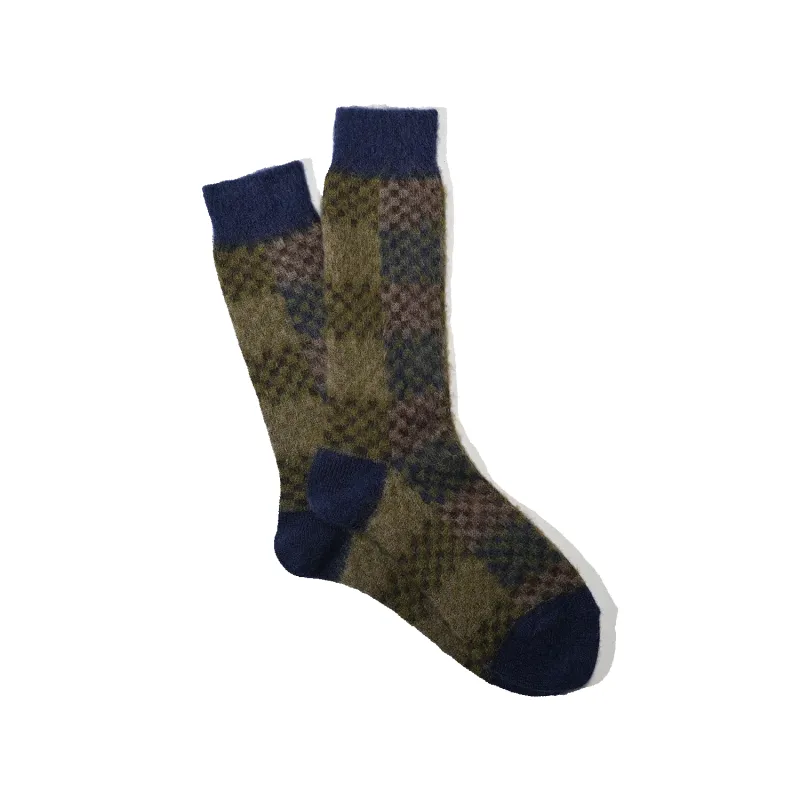 Napping Checker Crew - Navy sold by Stomping Ground