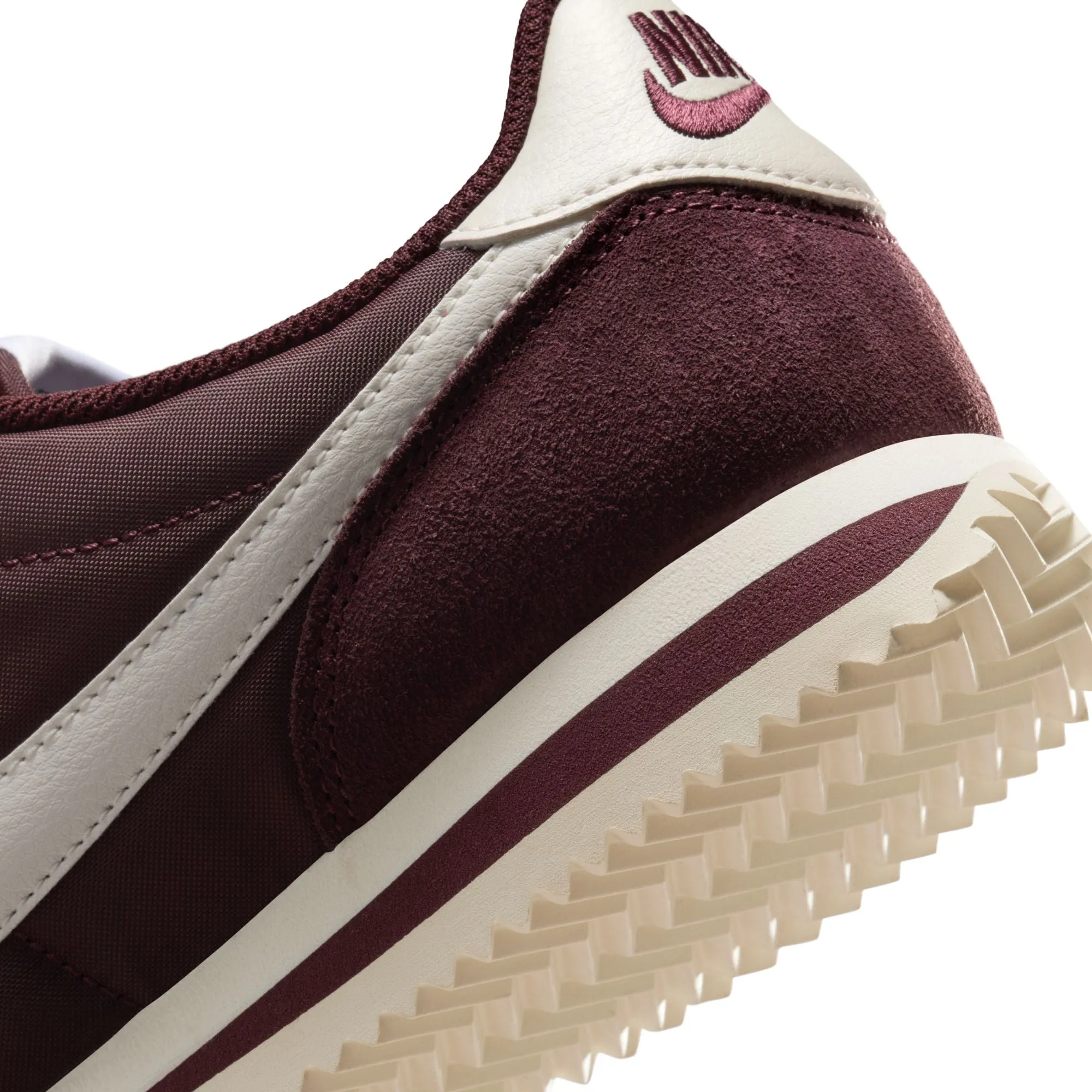 Nike Cortez Textile - Burgundy Crush / Sail sold by Stomping Ground product image thumbnail 3