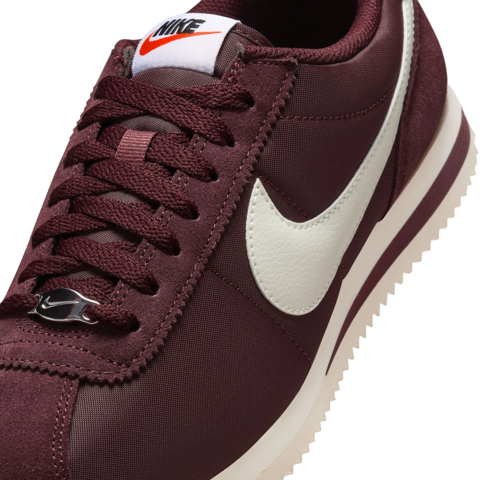 Nike Cortez Textile - Burgundy Crush / Sail sold by Stomping Ground product image thumbnail 2