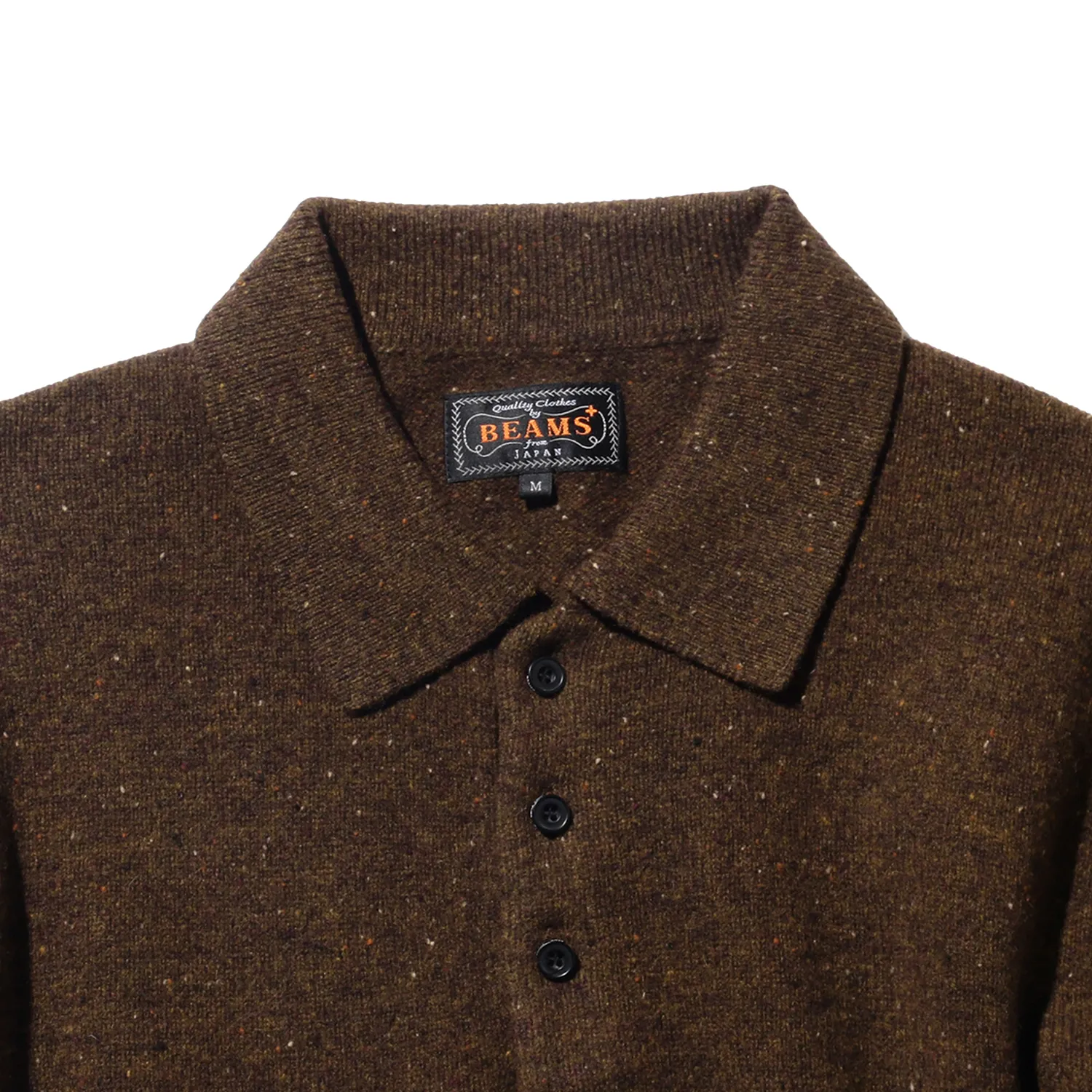 Knit 9g Nep Polo - Brown sold by Stomping Ground product image thumbnail 2