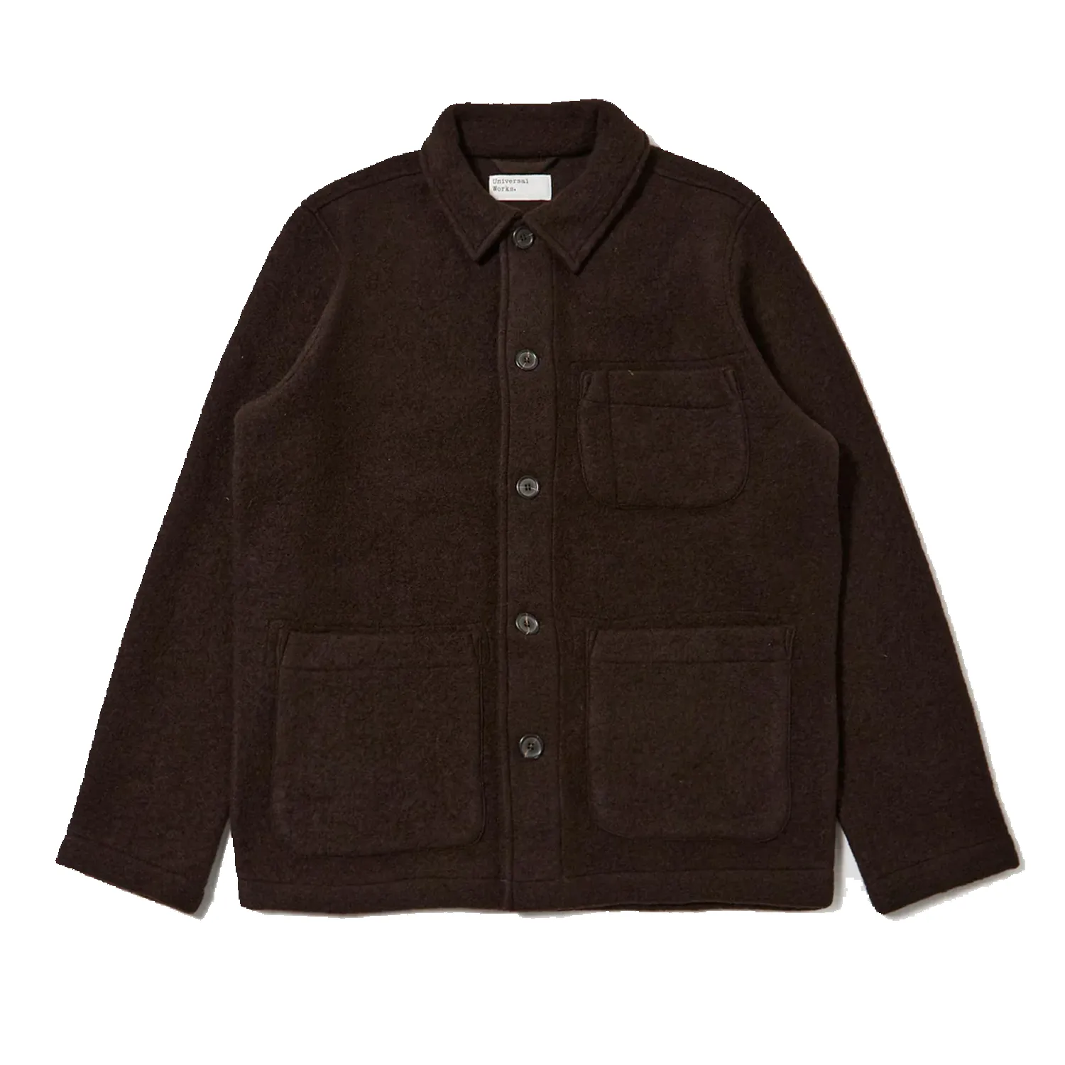 Field Jacket Wool Fleece - Brown sold by Stomping Ground