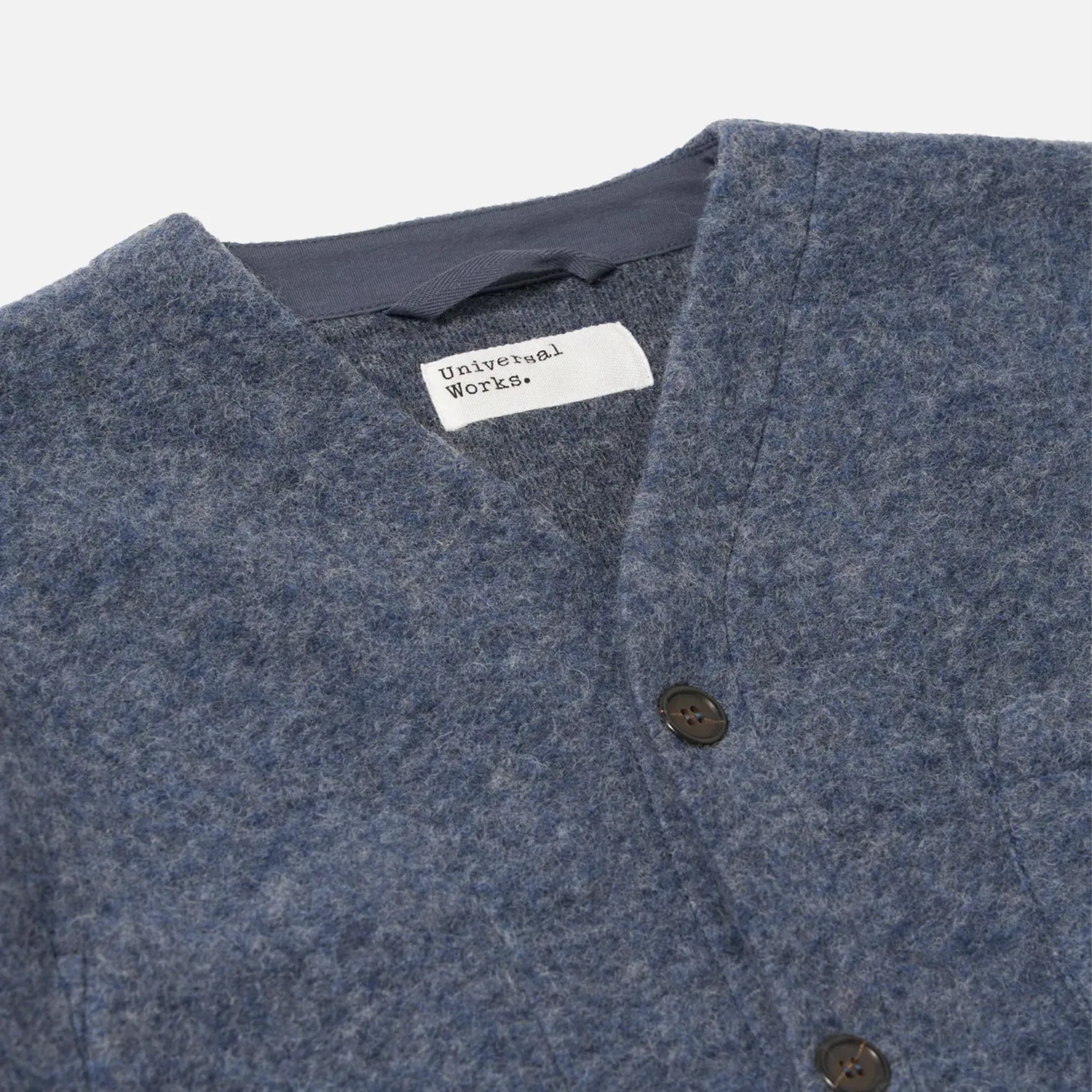 Cardigan Wool Fleece - Slate Blue sold by Stomping Ground product image thumbnail 2