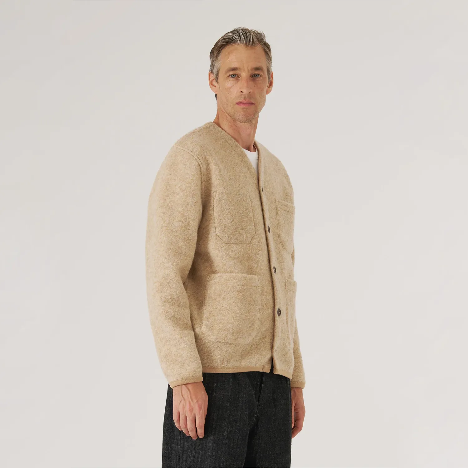 Cardigan Wool Fleece - Fawn sold by Stomping Ground product image thumbnail 3