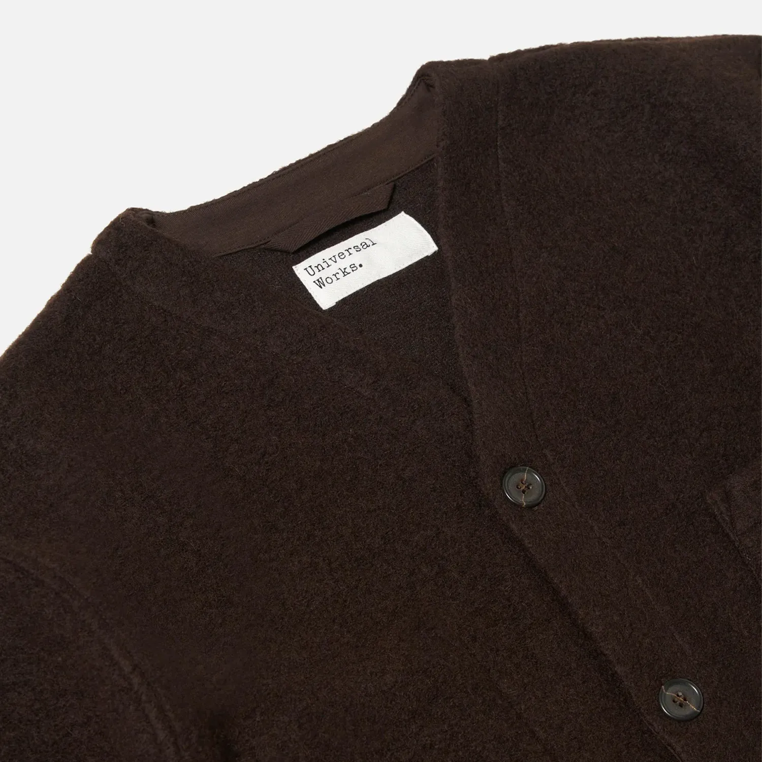 Cardigan Wool Fleece - Brown sold by Stomping Ground product image thumbnail 2