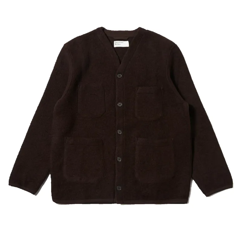 Cardigan Wool Fleece - Brown sold by Stomping Ground