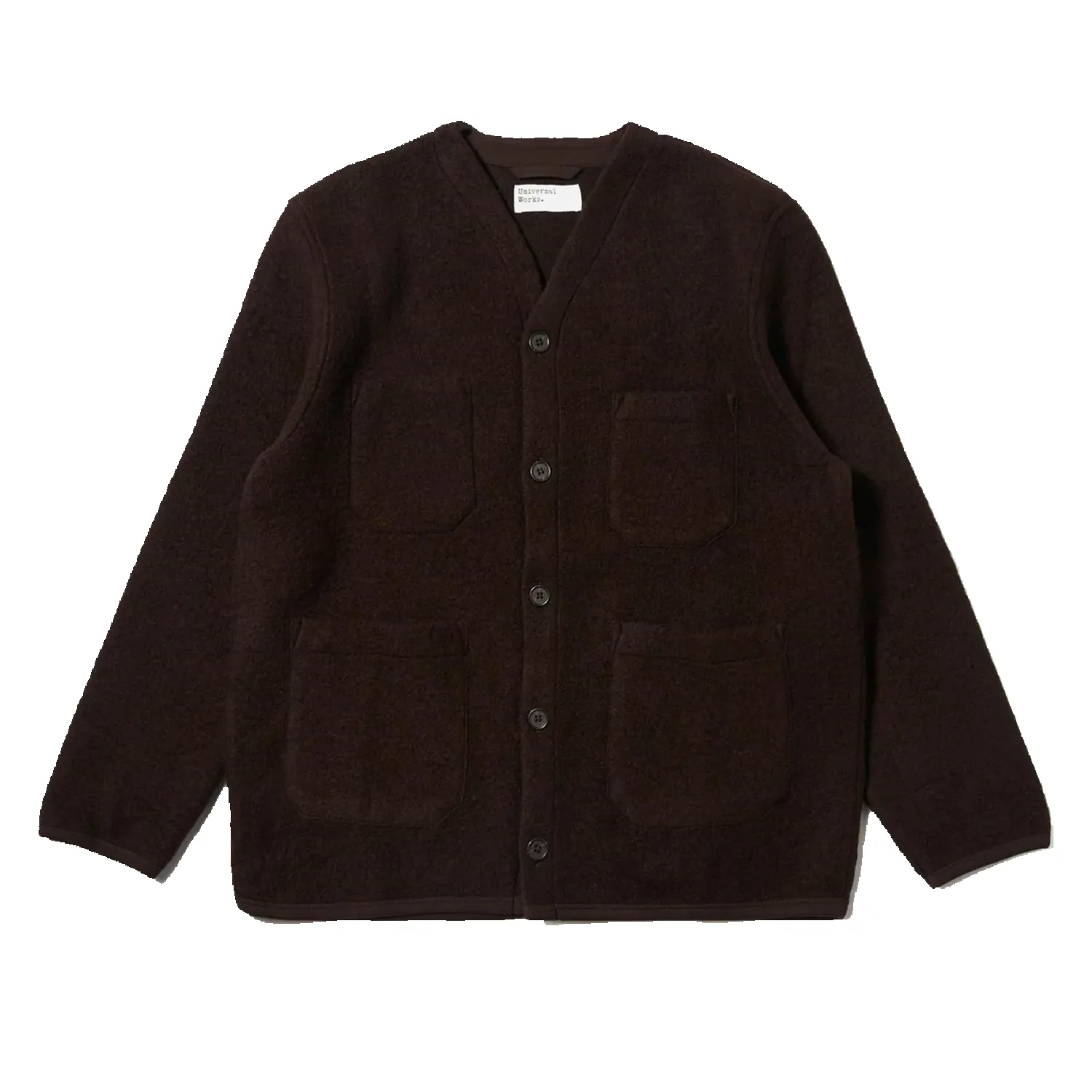 Cardigan Wool Fleece - Brown sold by Stomping Ground