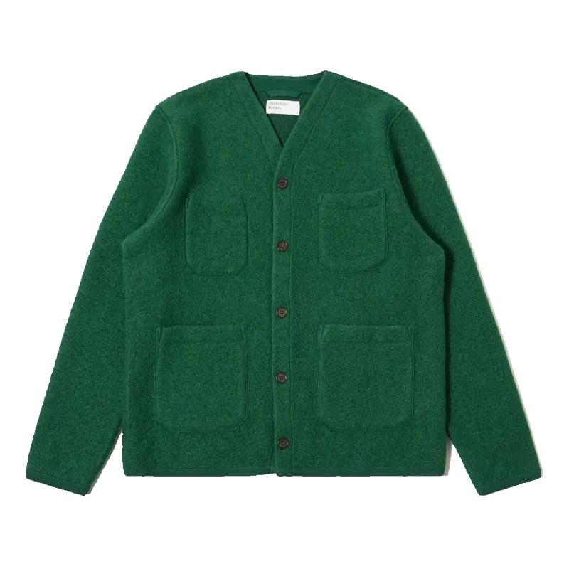 Cardigan Wool Fleece - Green sold by Stomping Ground