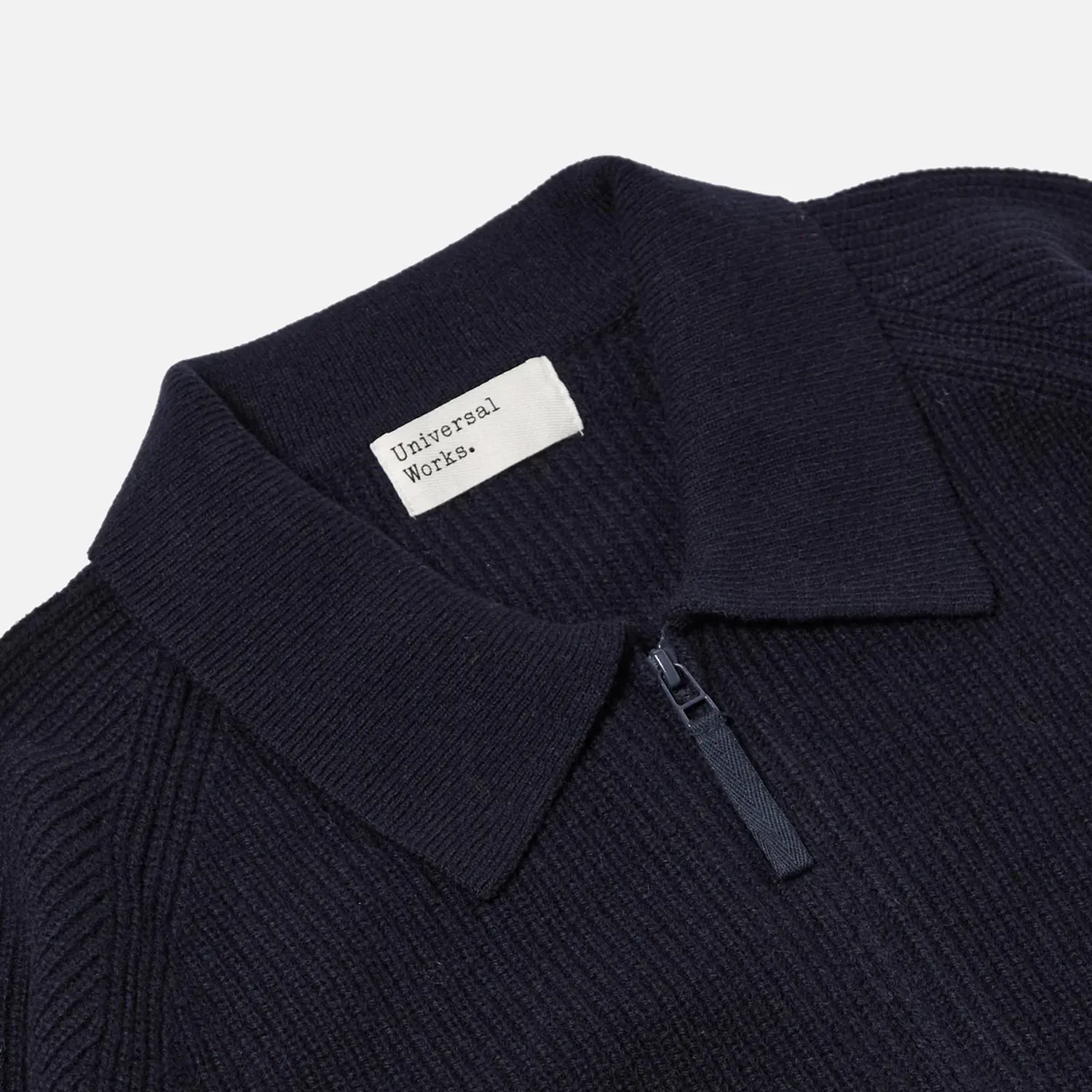 Zip Cardigan - Navy Ecowool sold by Stomping Ground product image thumbnail 2