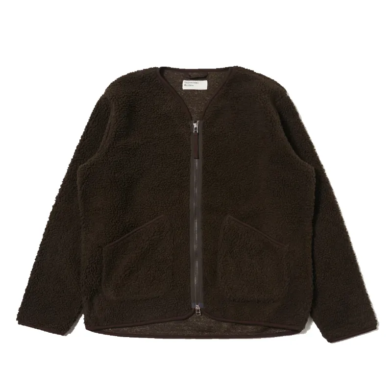 Zip Liner Jacket Galaxy Fleece - Brown sold by Stomping Ground