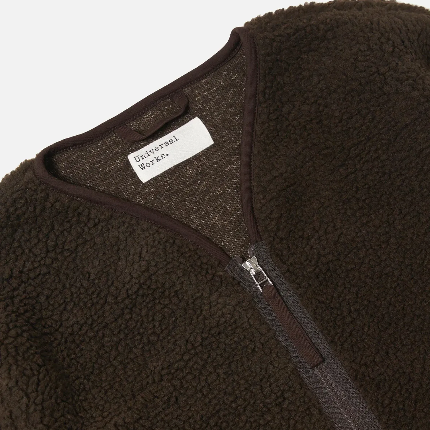 Zip Liner Jacket Galaxy Fleece - Brown sold by Stomping Ground product image thumbnail 2