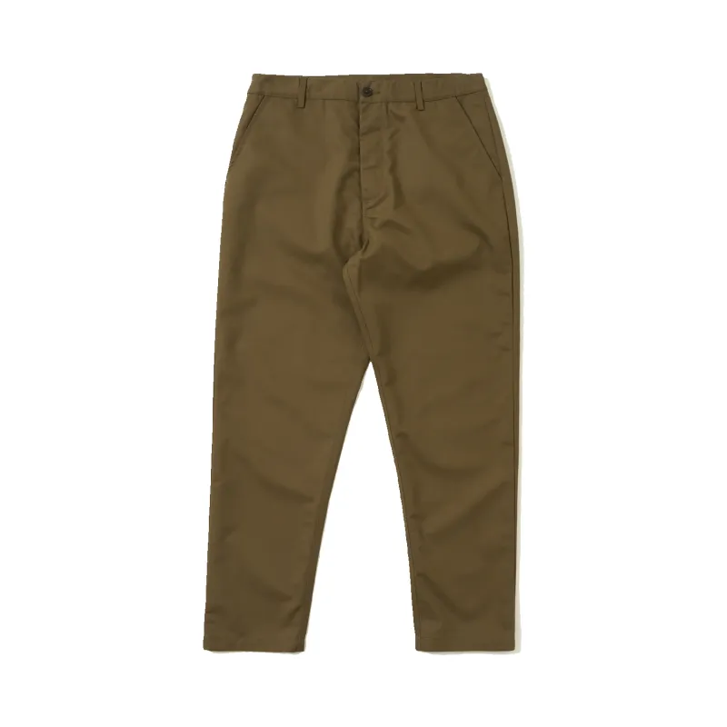Military Chino - Khaki Brushed Polytech sold by Stomping Ground