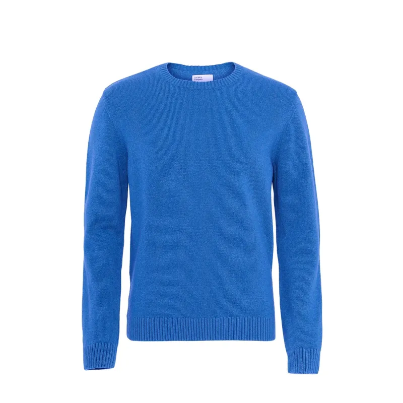 Merino Wool Crewneck - Pacific Blue sold by Stomping Ground