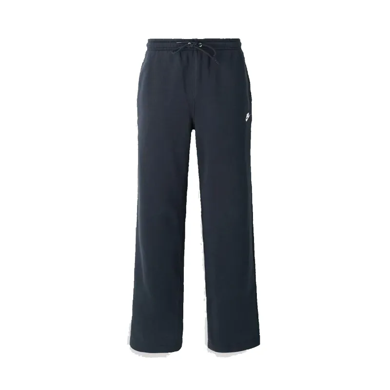 Nike Club Open Hem Fleece Pant - Black made by Nike
