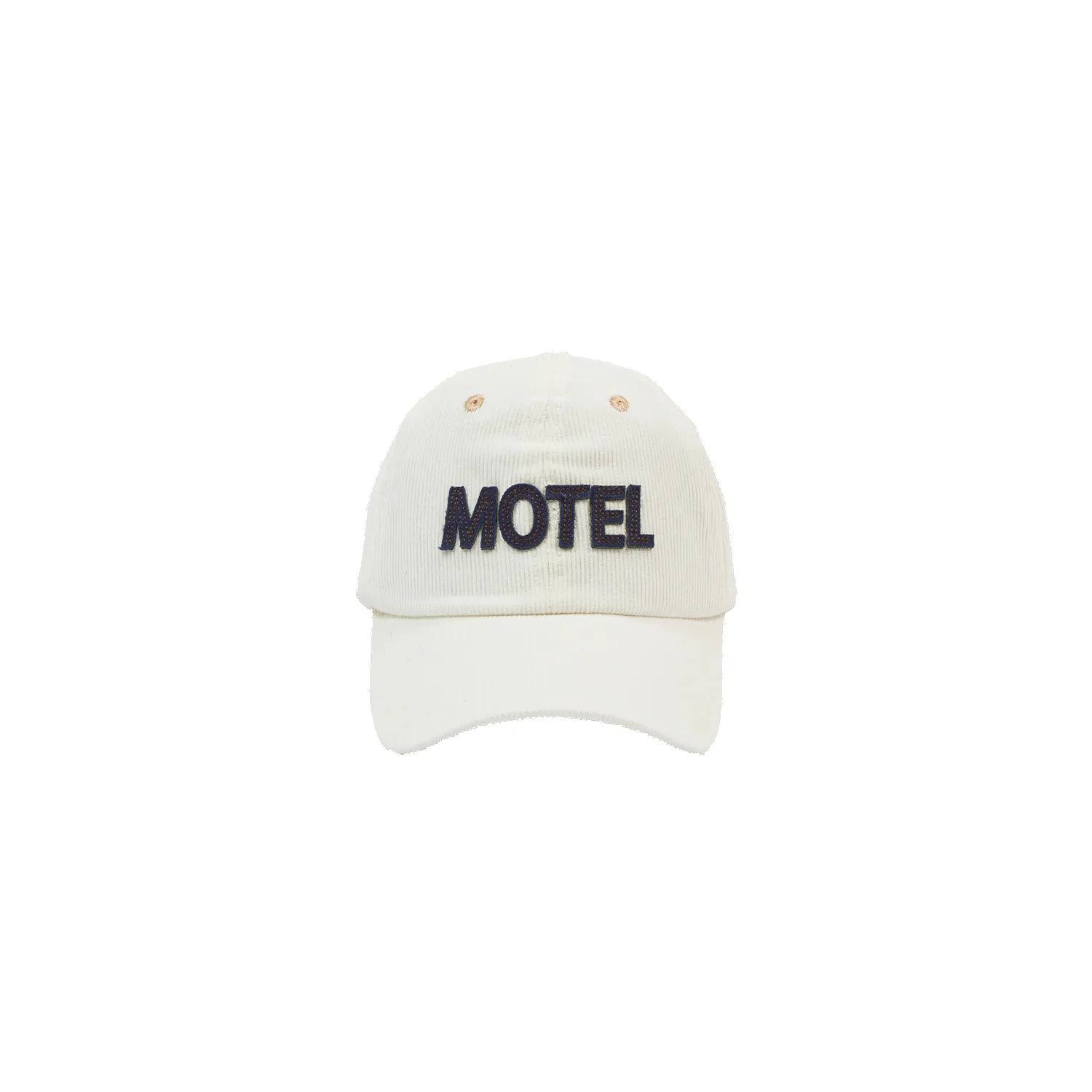 Motel Felt Applique Baseball Cap - Ecru sold by Stomping Ground