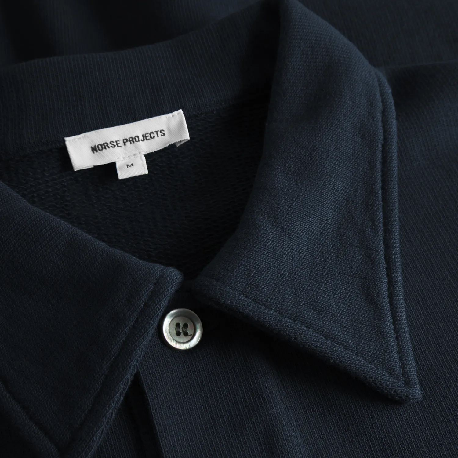Fraser Relaxed Loopback Polo - Dark Navy sold by Stomping Ground product image thumbnail 2