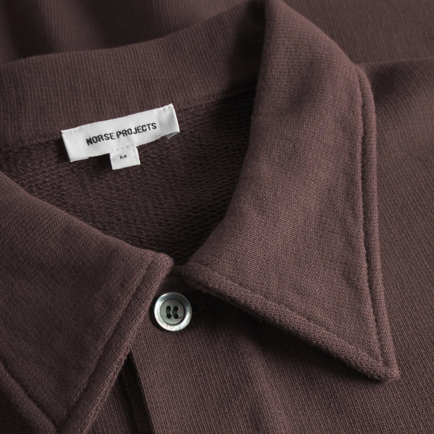 Fraser Relaxed Loopback Polo - Mahogany sold by Stomping Ground product image thumbnail 2