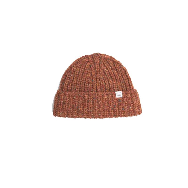 Daniel Donegal Rib Beanie - Ginger sold by Stomping Ground