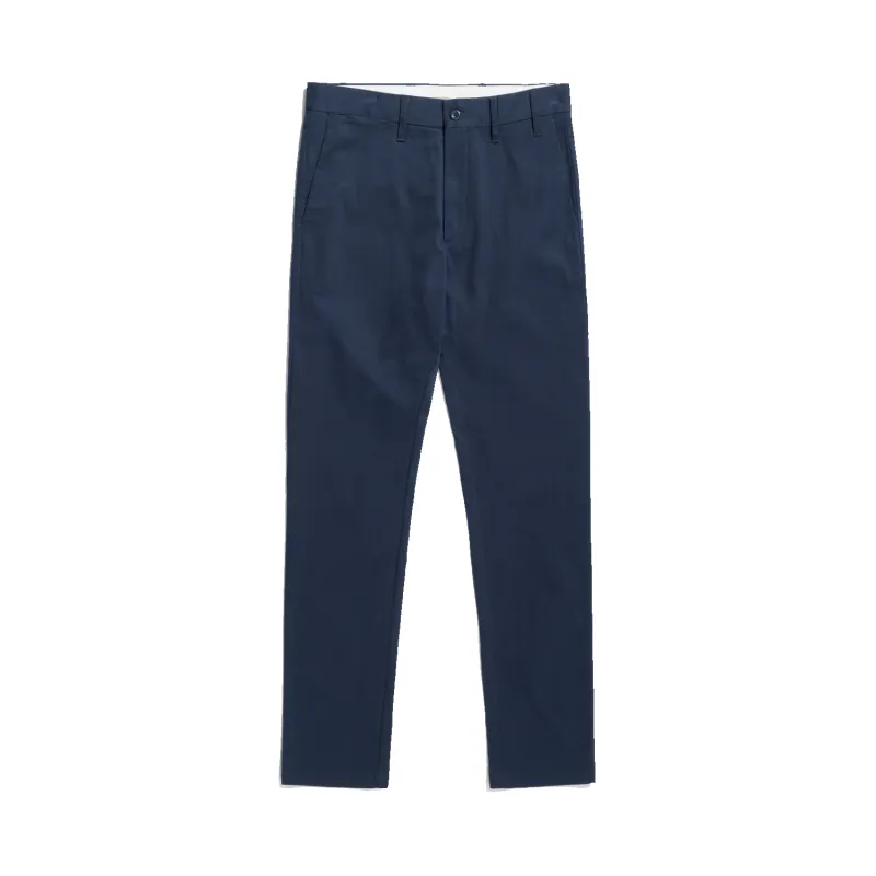 Norse Standard Slim Chino - Dark Navy sold by Stomping Ground