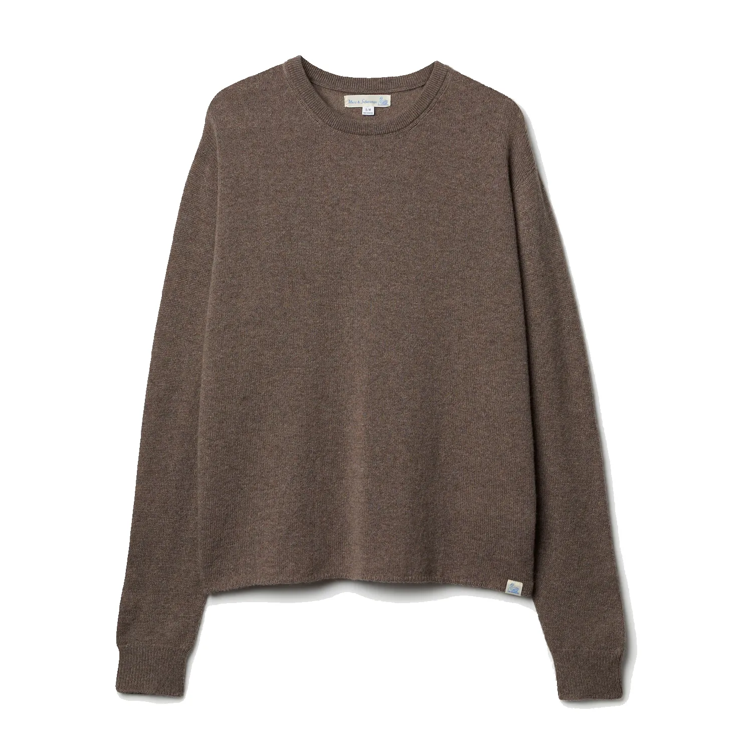 Lightweight Merino Wool-Cashmere-Silk Sweater - Grain sold by Stomping Ground
